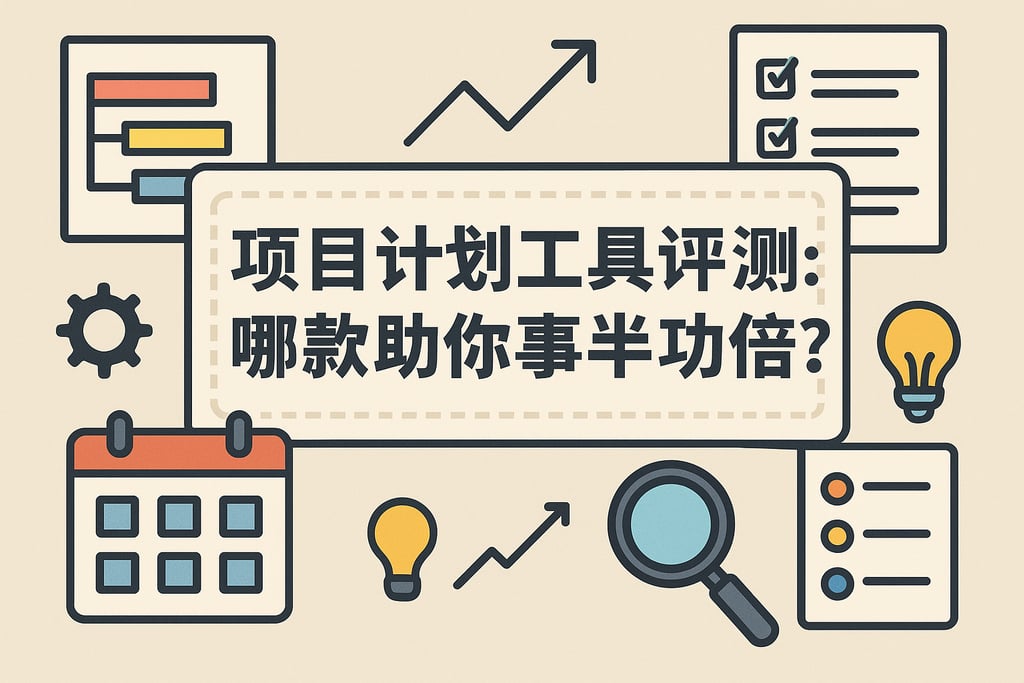 项目计划工具评测：哪款助你事半功倍？