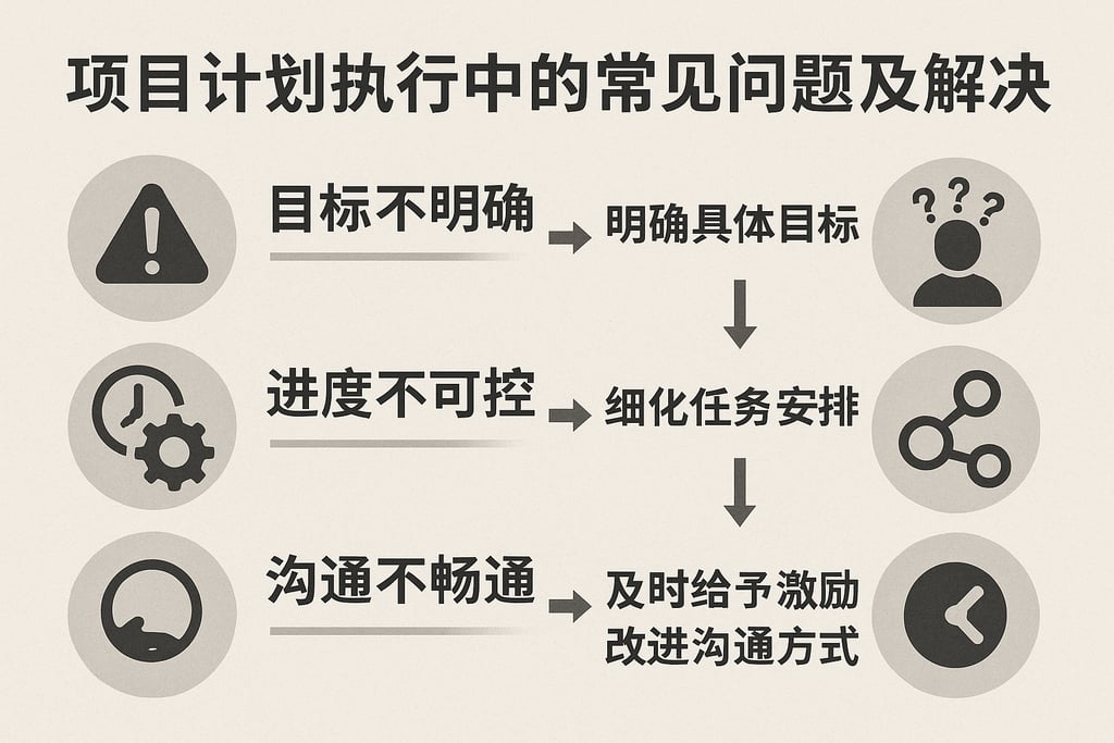 项目计划执行中的常见问题及解决
