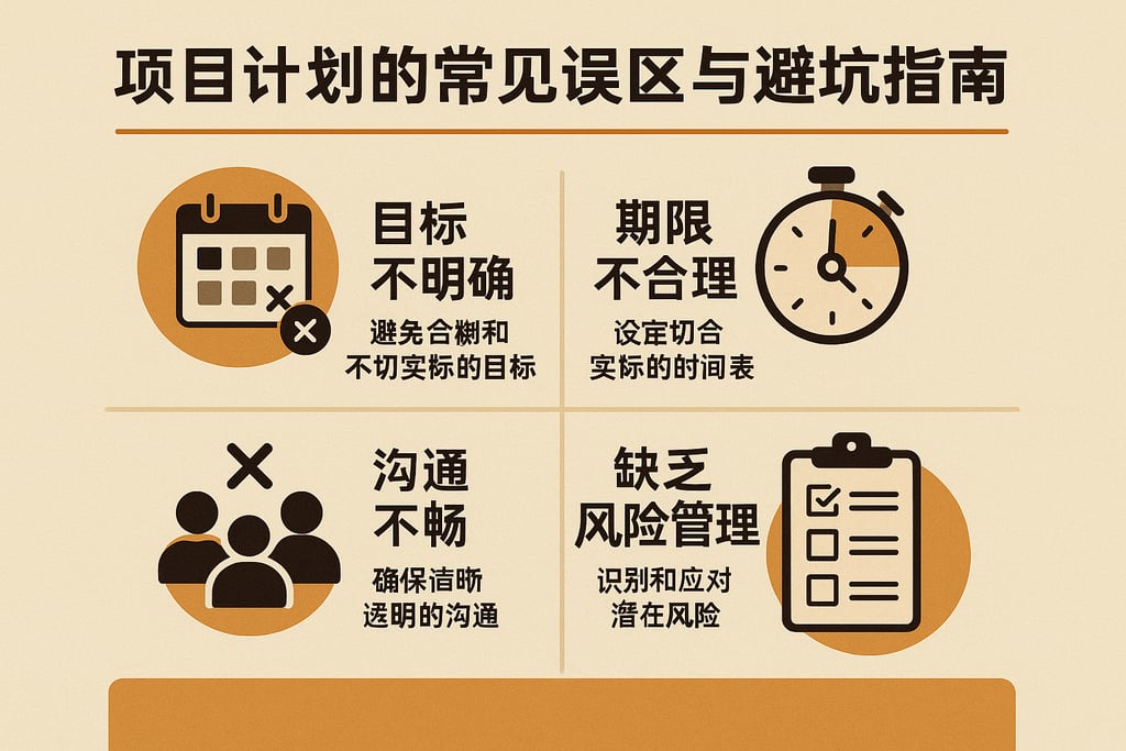 项目计划的常见误区与避坑指南