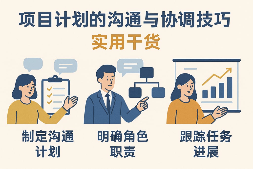 项目计划的沟通与协调技巧，实用干货