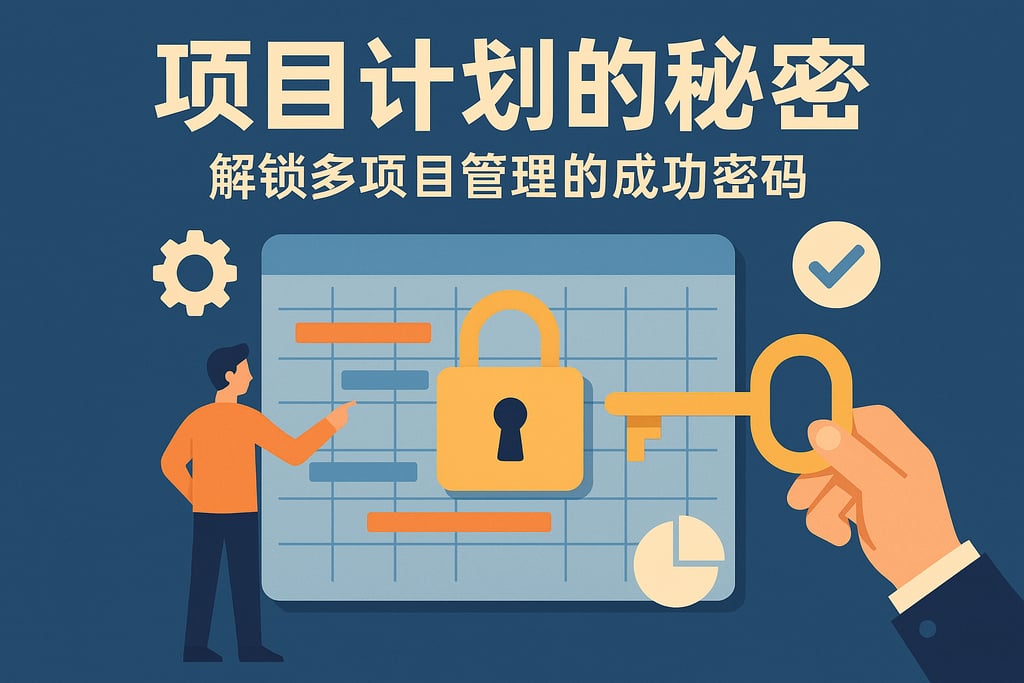 项目计划的秘密，解锁多项目管理的成功密码