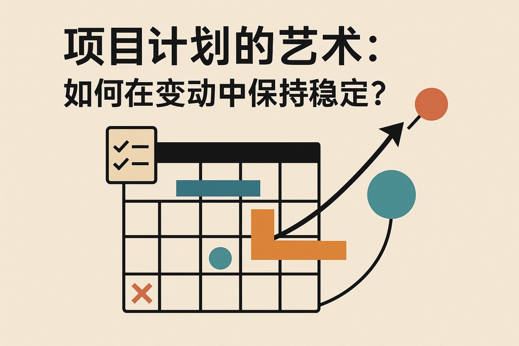 项目计划的艺术：如何在变动中保持稳定？