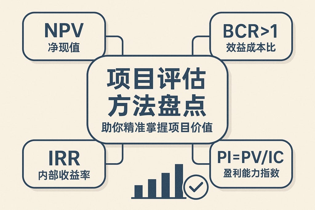项目评估方法盘点，助你精准掌握项目价值
