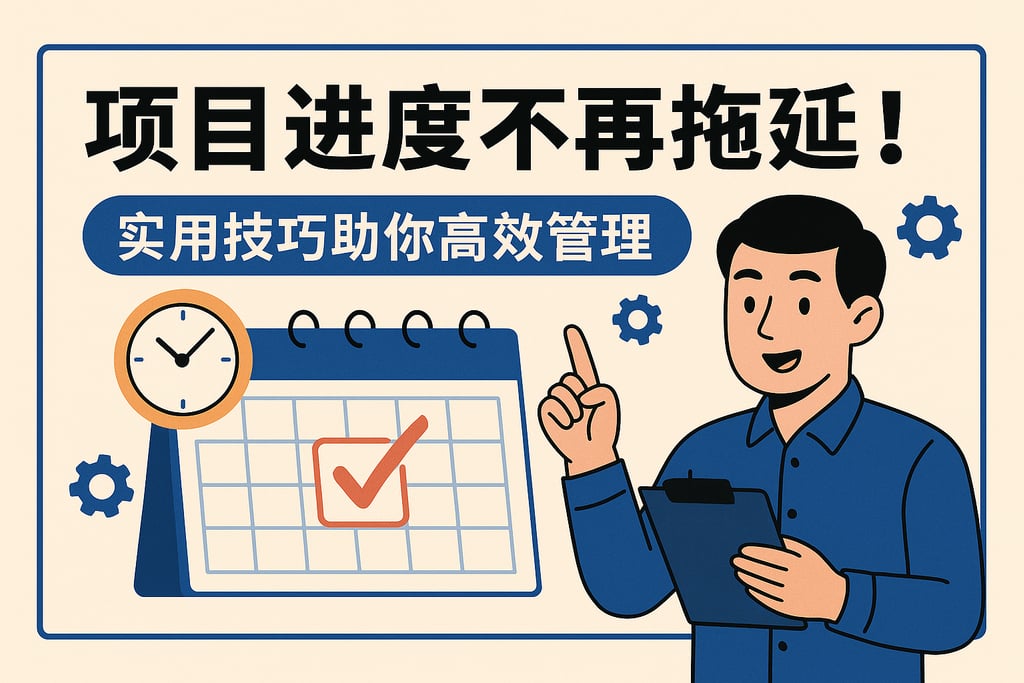 项目进度不再拖延！实用技巧助你高效管理