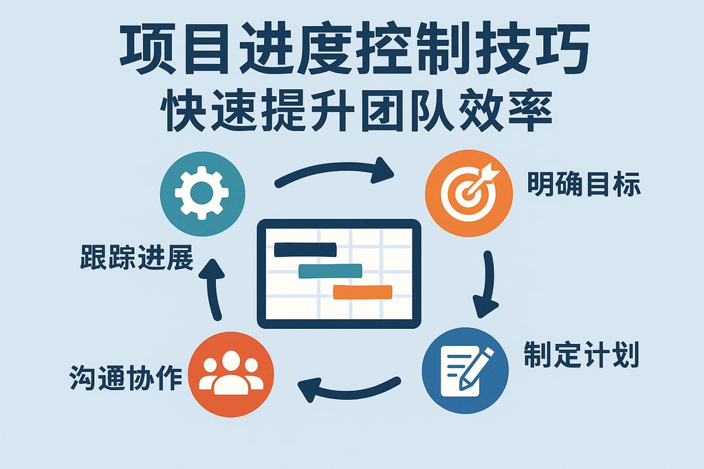 项目进度控制技巧，快速提升团队效率