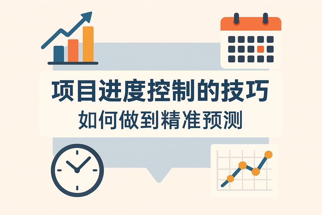 项目进度控制的技巧，如何做到精准预测