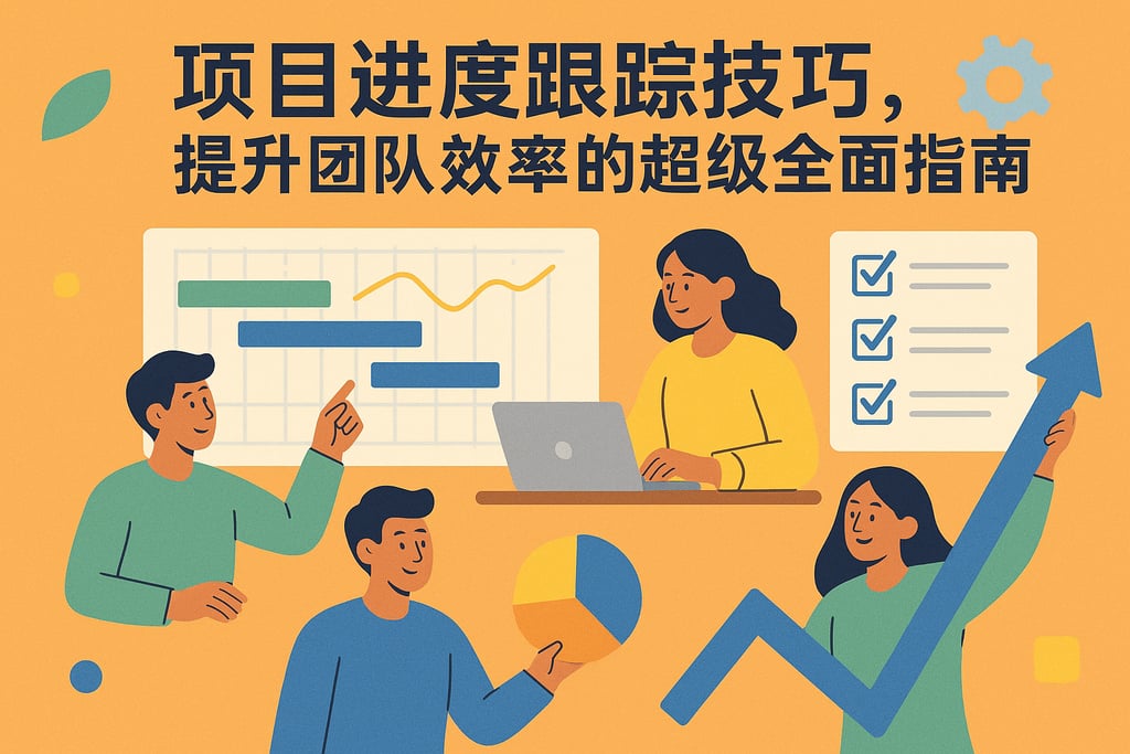 项目进度跟踪技巧，提升团队效率的超级全面指南