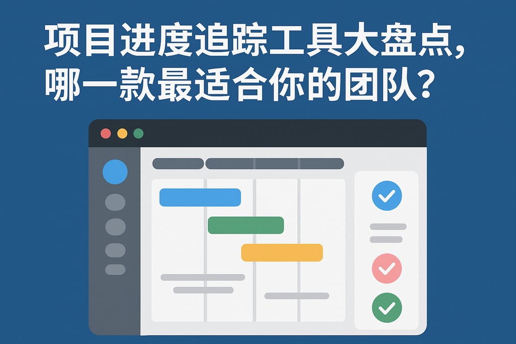项目进度追踪工具大盘点，哪一款最适合你的团队？