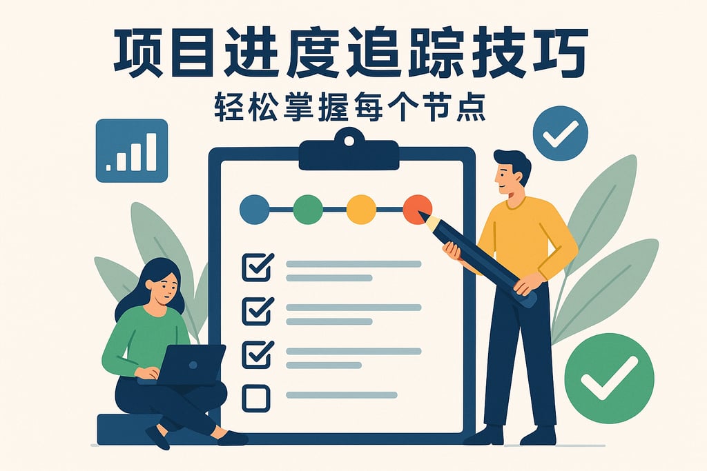 项目进度追踪技巧，轻松掌握每个节点