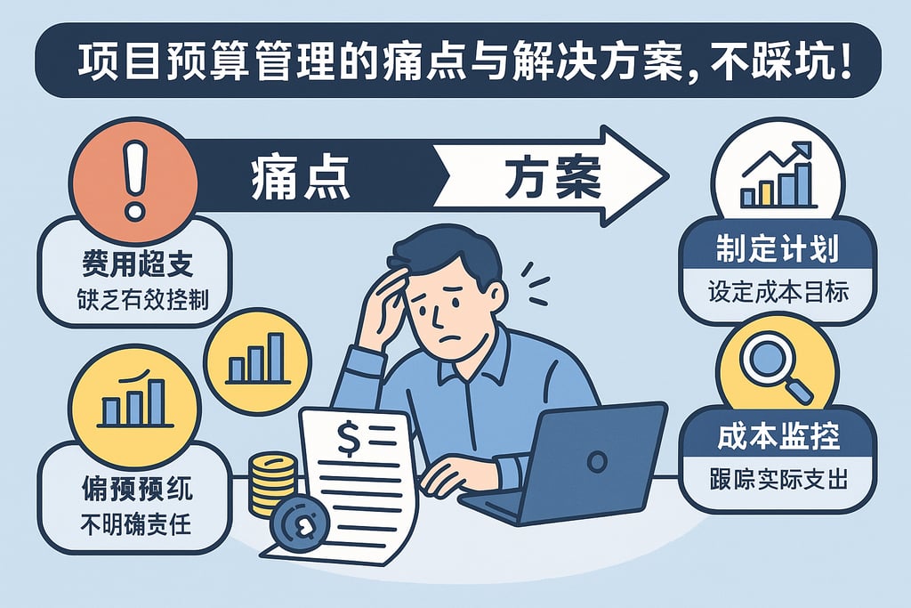 项目预算管理的痛点与解决方案，不踩坑！