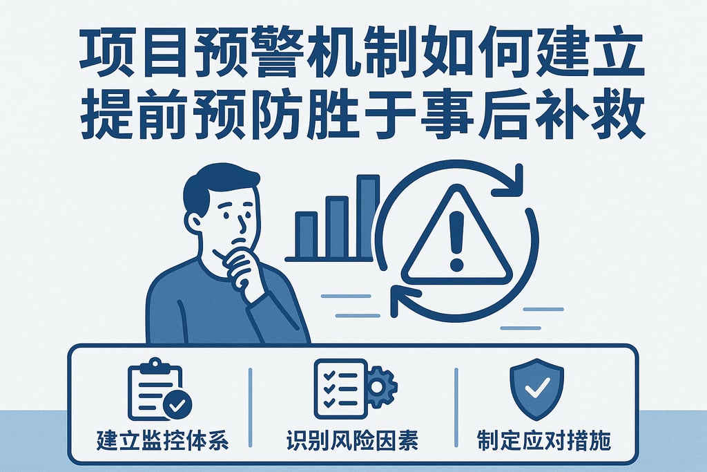 项目预警机制如何建立，提前预防胜于事后补救