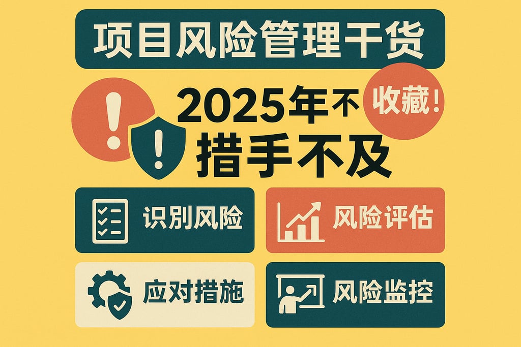 项目风险管理干货，收藏！2025年不再措手不及