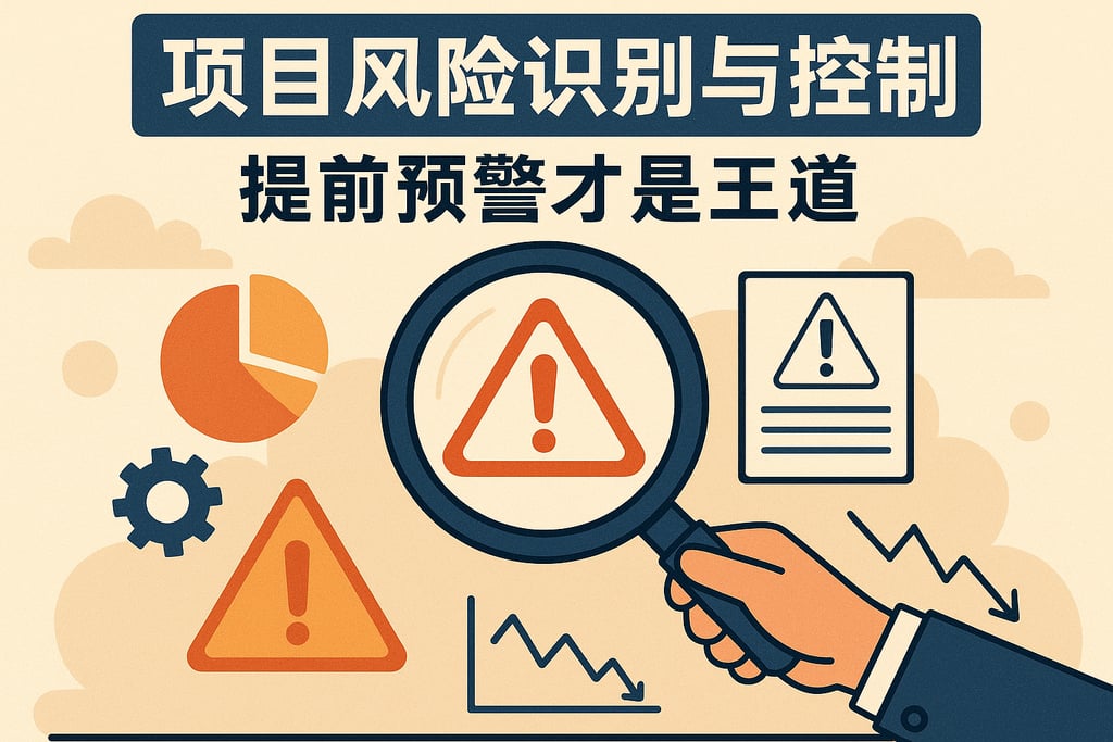 项目风险识别与控制，提前预警才是王道
