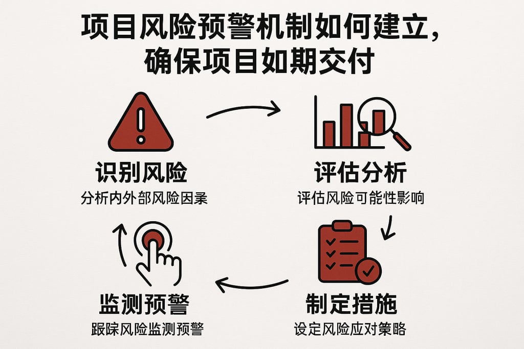 项目风险预警机制如何建立，确保项目如期交付