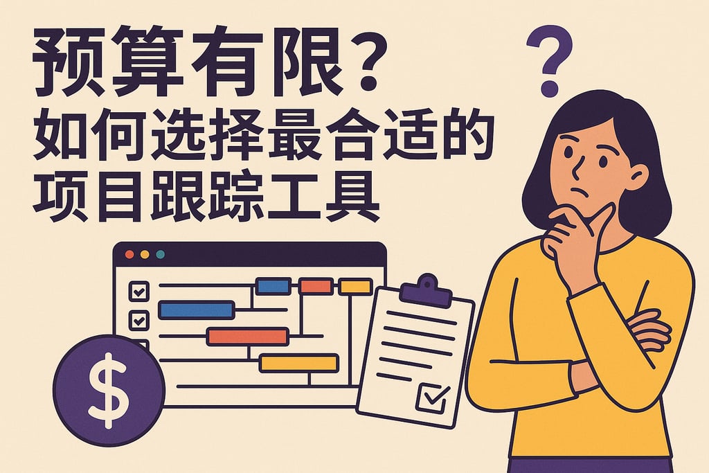 预算有限？如何选择最合适的项目跟踪工具
