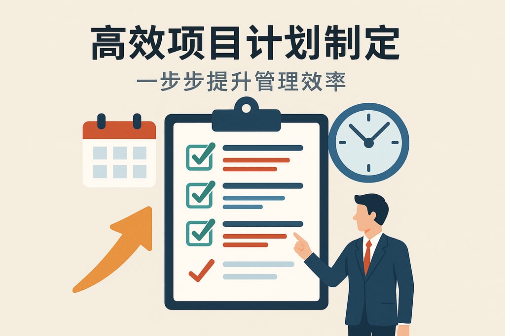 高效项目计划制定：一步步提升管理效率