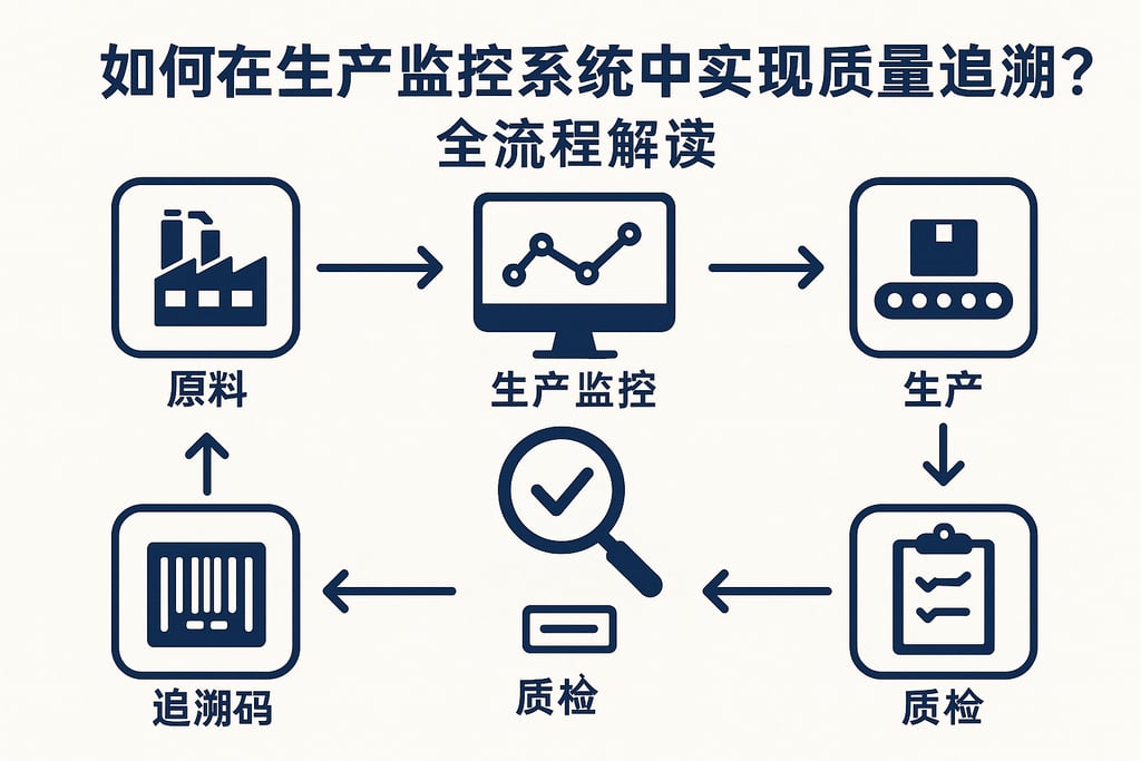 如何在生产监控系统中实现质量追溯?全流程解读 | 零代码企业数字化知识站