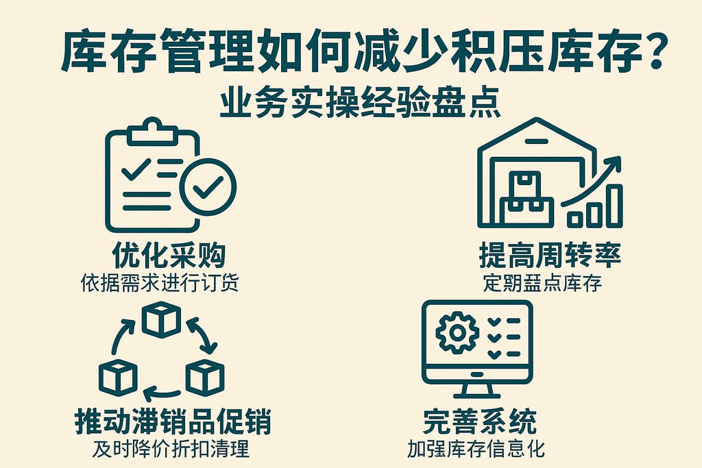 库存管理如何减少积压库存？业务实操经验盘点 | 零代码企业数字化知识站