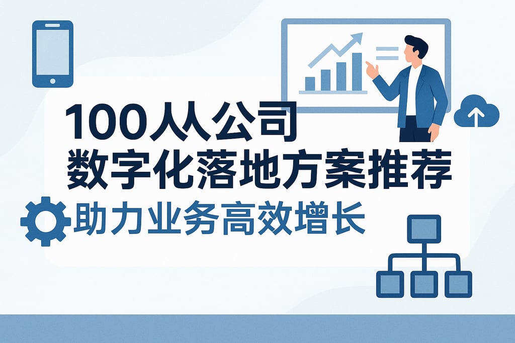 100人公司数字化落地方案推荐，助力业务高效增长