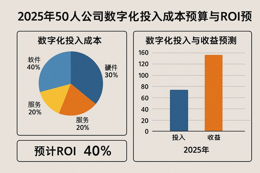 2025年50人公司数字化投入成本预算与ROI预测