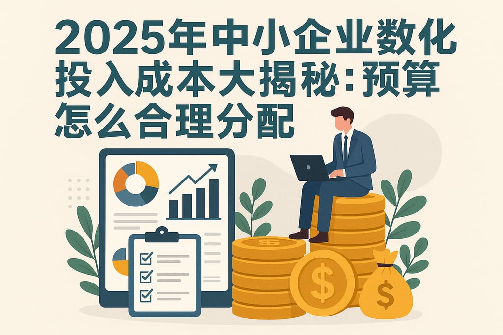 2025年中小企业数字化投入成本大揭秘：预算怎么合理分配