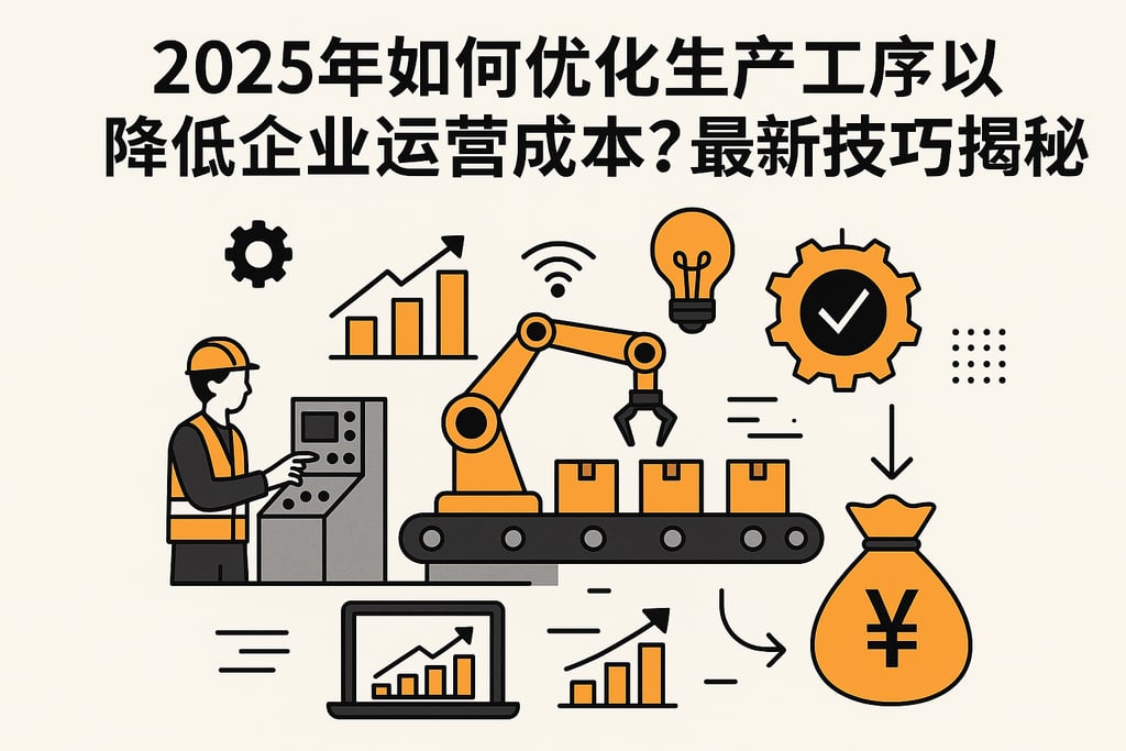 2025年如何优化生产工序以降低企业运营成本？最新技巧揭秘