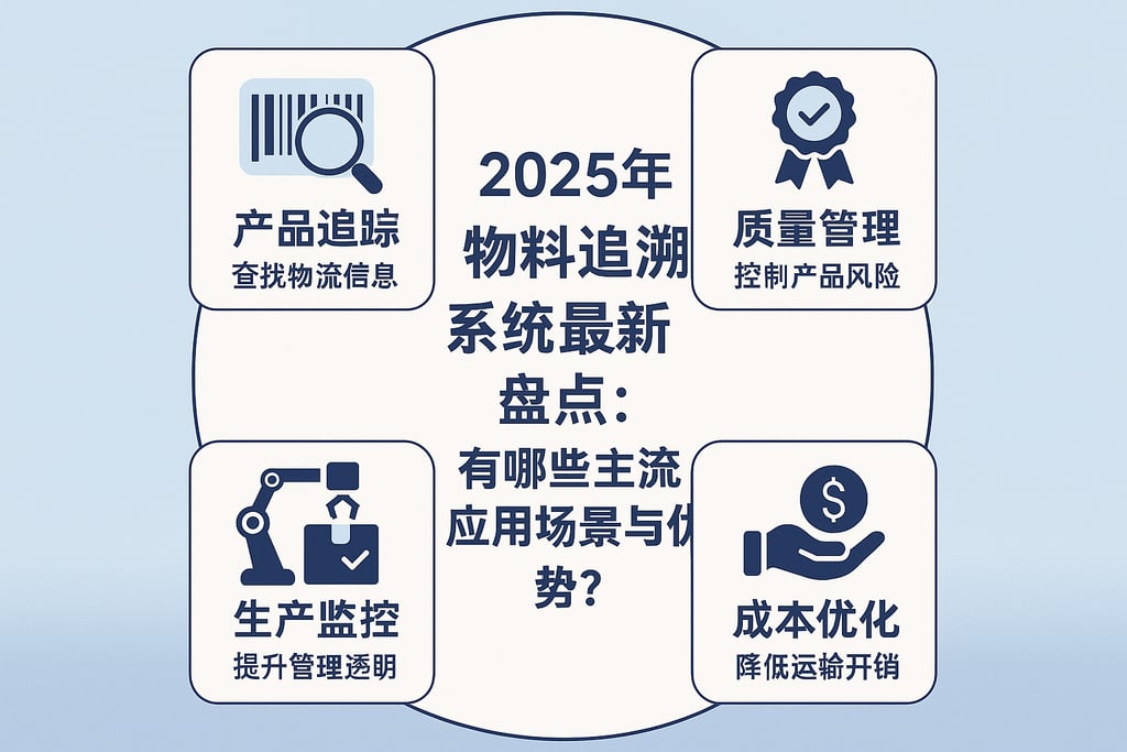 2025年物料追溯系统最新盘点：有哪些主流应用场景与优势？