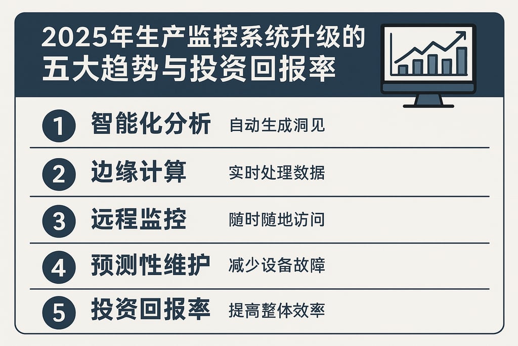 2025年生产监控系统升级的五大趋势与投资回报率