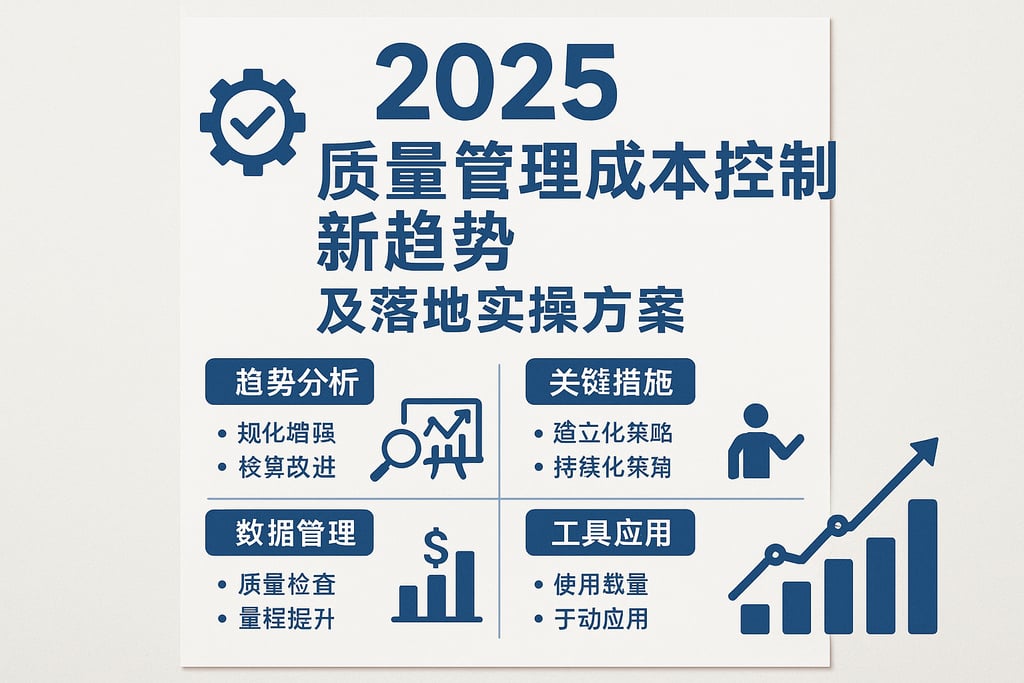 2025年质量管理成本控制新趋势及落地实操方案