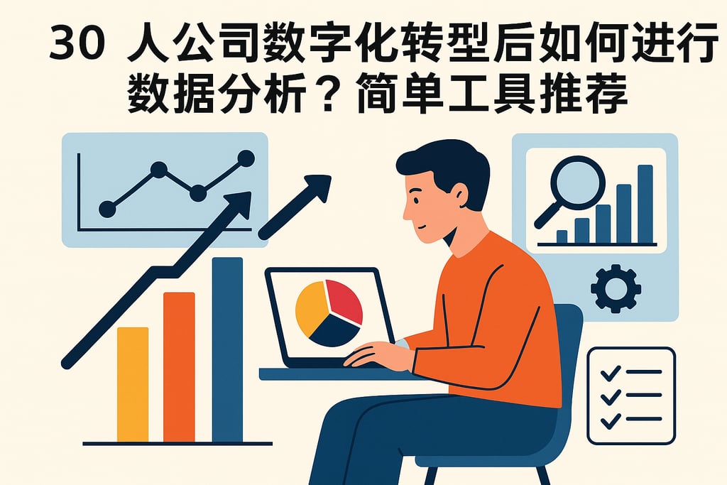 30人公司数字化转型后如何进行数据分析？简单工具推荐