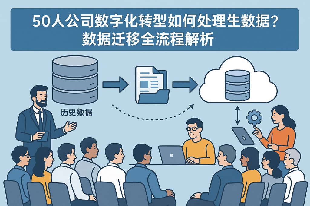 50人公司数字化转型如何处理历史数据？数据迁移全流程解析