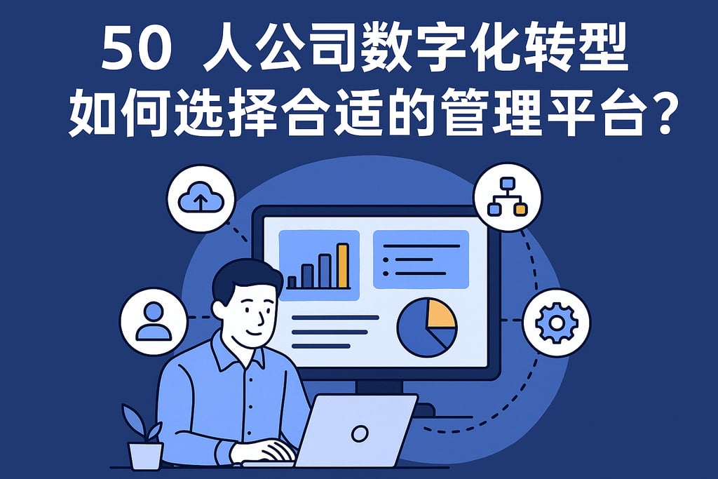 50人公司数字化转型如何选择合适的管理平台？