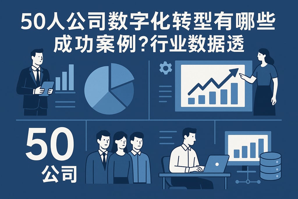 50人公司数字化转型有哪些成功案例？行业数据透视