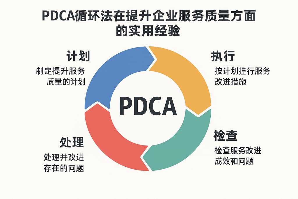 PDCA循环法在提升企业服务质量方面的实用经验