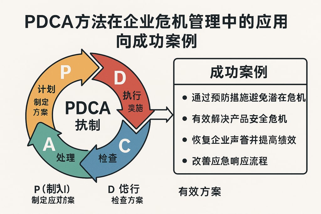 PDCA方法在企业危机管理中的应用与成功案例