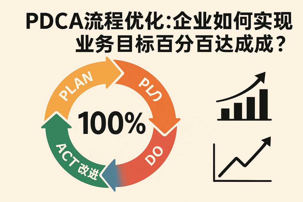 PDCA流程优化：企业如何实现业务目标百分百达成？