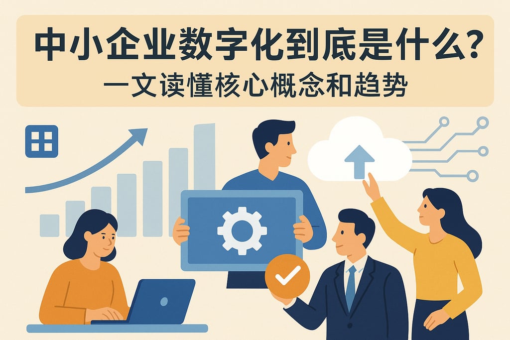 中小企业数字化到底是什么？一文读懂核心概念和趋势