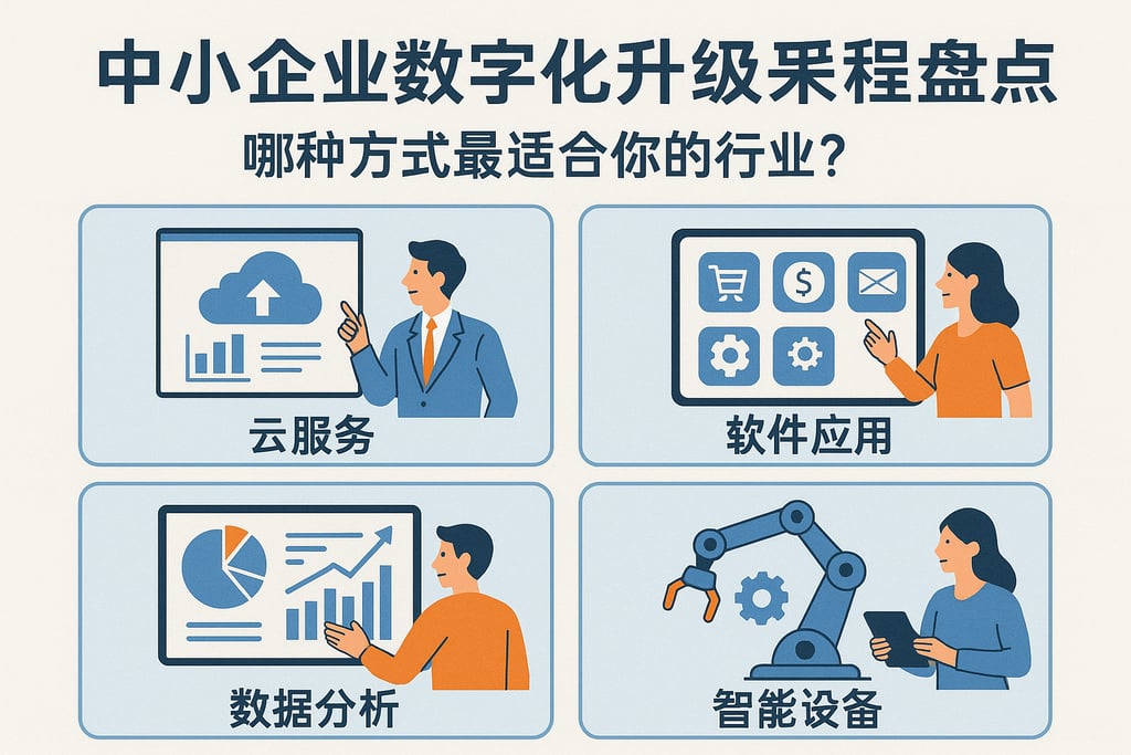 中小企业数字化升级方案盘点，哪种方式最适合你的行业？