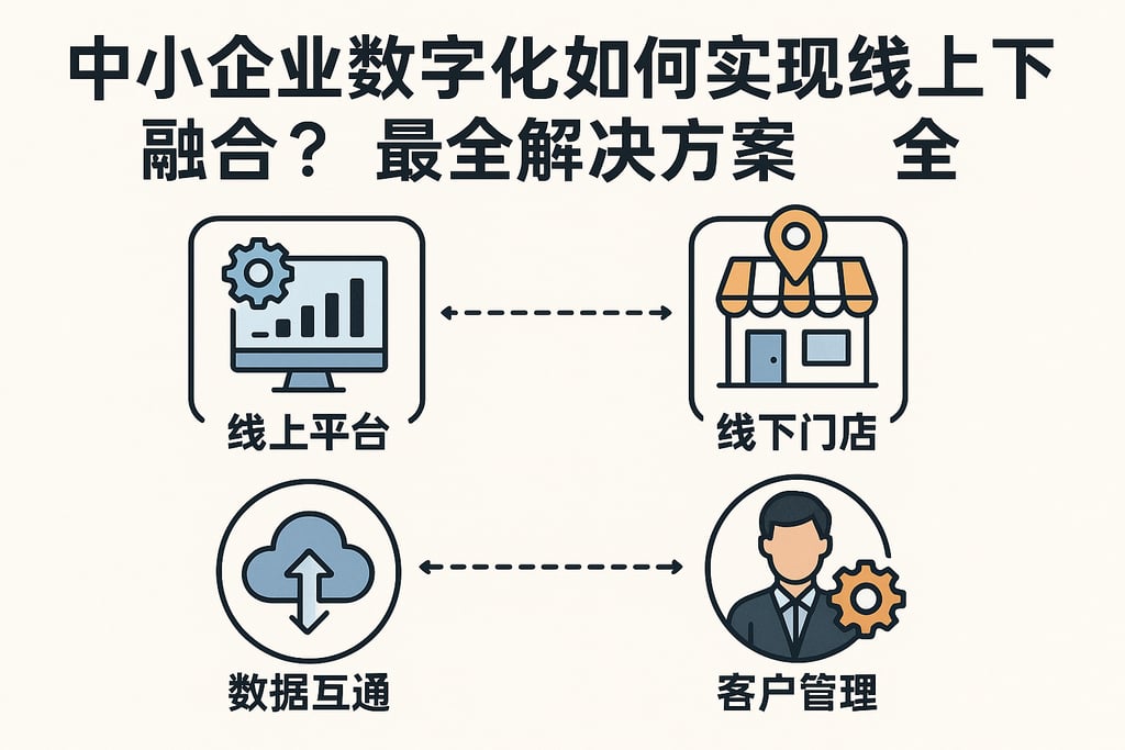 中小企业数字化如何实现线上线下融合？最全解决方案