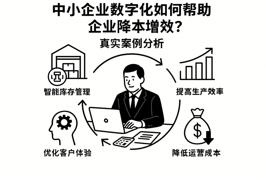 中小企业数字化如何帮助企业降本增效？真实案例分析