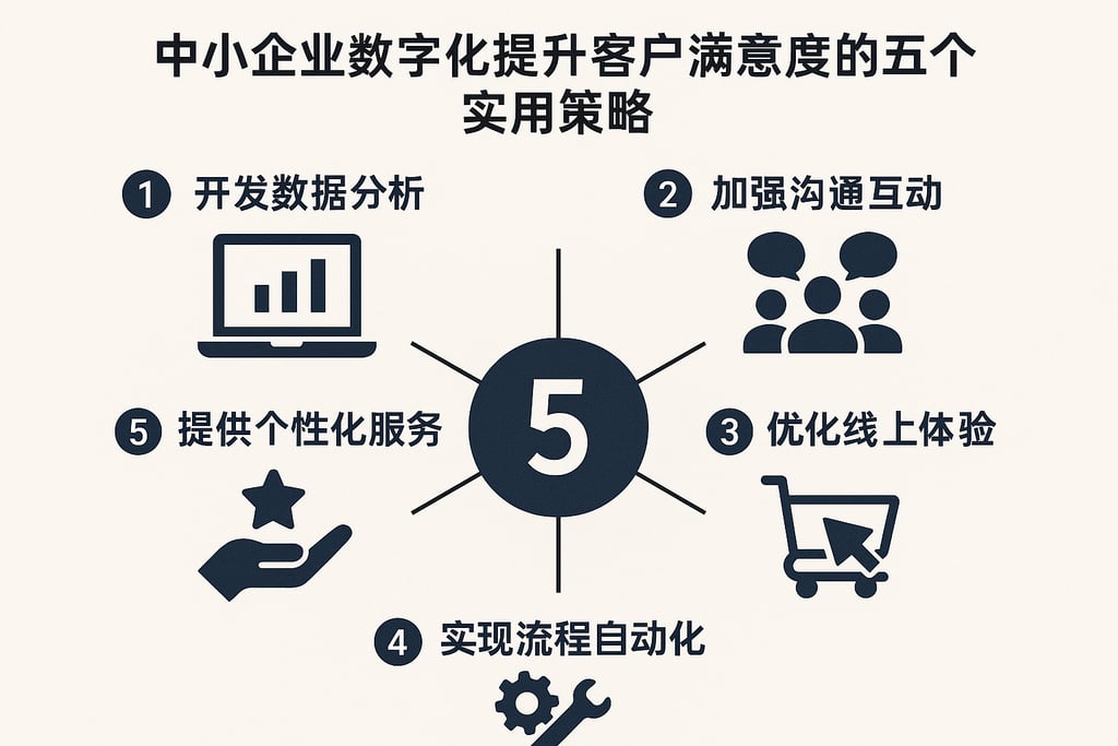 中小企业数字化提升客户满意度的五个实用策略