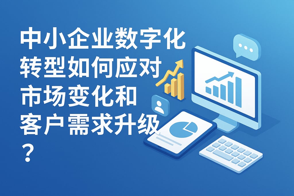 中小企业数字化转型如何应对市场变化和客户需求升级？