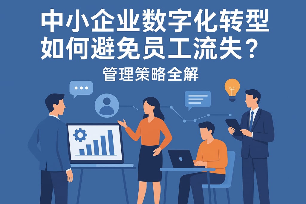 中小企业数字化转型如何避免员工流失？管理策略全解