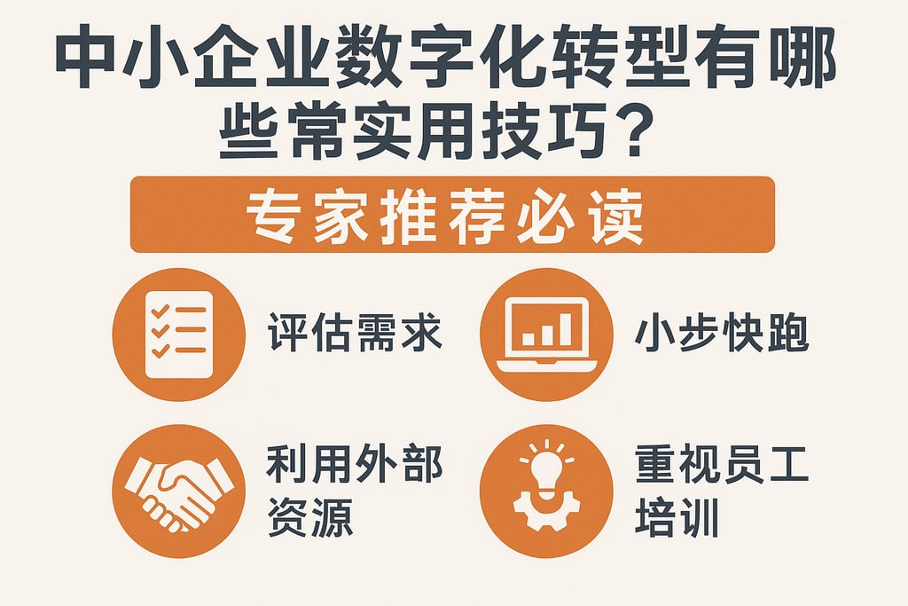 中小企业数字化转型有哪些实用技巧？专家推荐必读