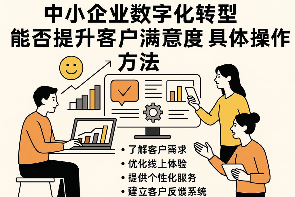 中小企业数字化转型能否提升客户满意度？具体操作方法