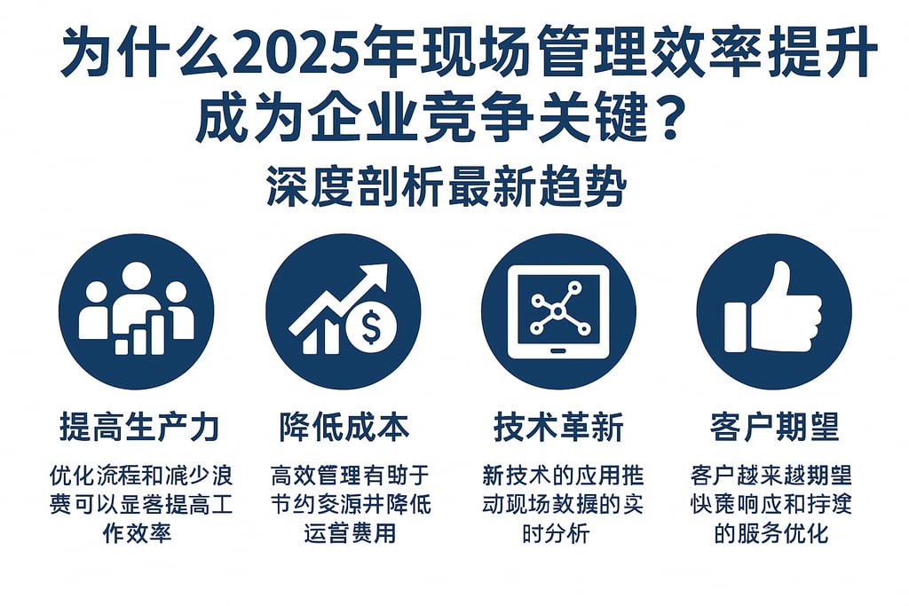 为什么2025年现场管理效率提升成为企业竞争关键？深度剖析最新趋势
