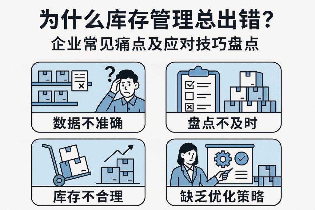 为什么库存管理总出错？企业常见痛点及应对技巧盘点