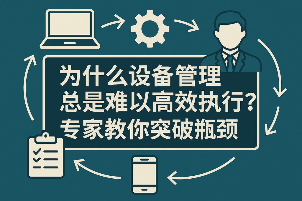 为什么设备管理总是难以高效执行？专家教你突破瓶颈