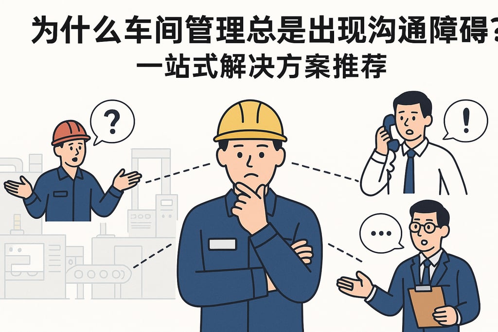 为什么车间管理总是出现沟通障碍？一站式解决方案推荐