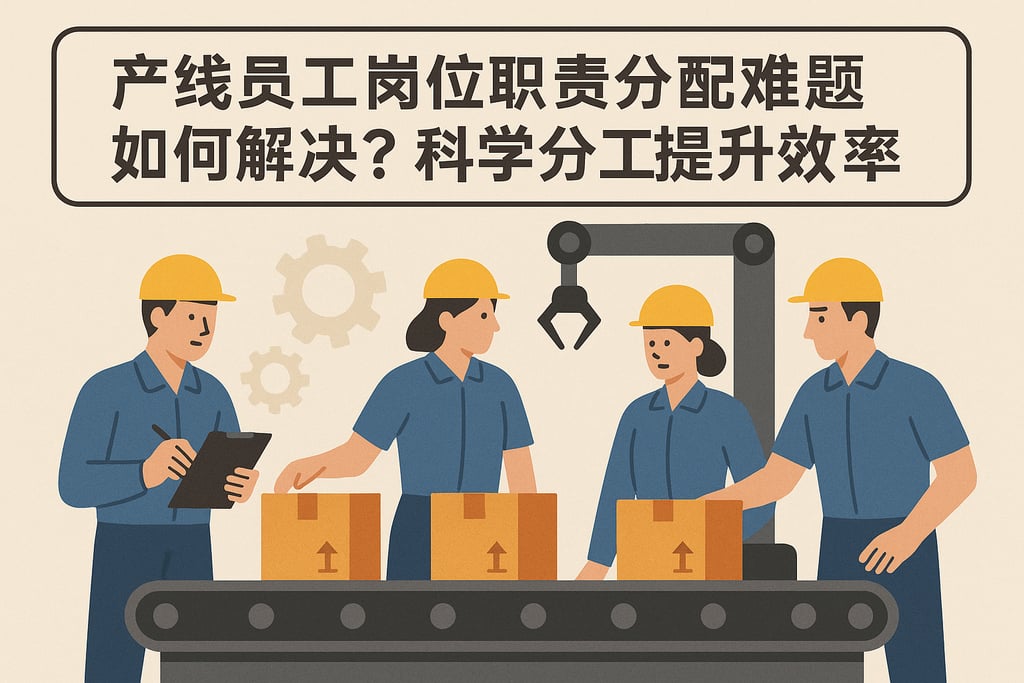 产线员工岗位职责分配难题如何解决？科学分工提升效率
